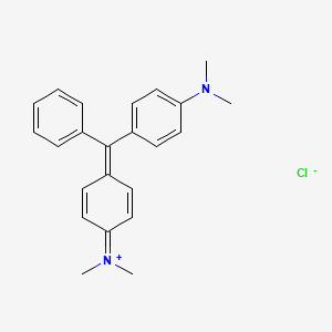 Chemical structure of Malachite Green