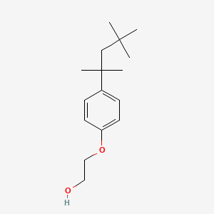 Chemical structure of Triton X 100