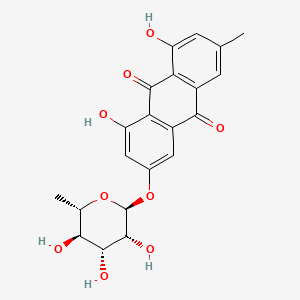Chemical structure of Frangulin A