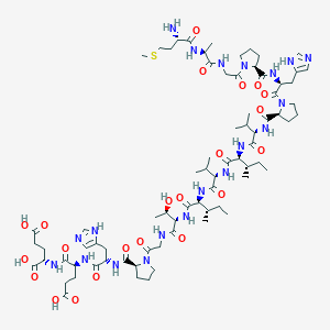 Chemical structure of NFAT Inhibitor (cell-permeable) (trifluoroacetate salt)