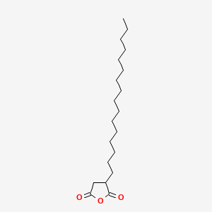 Chemical structure of 10-oxo-12(Z)-Octadecenoic Acid ethyl ester