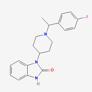 Chemical structure of Iodorphine