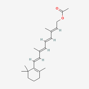 Chemical structure of (±)-CBCH