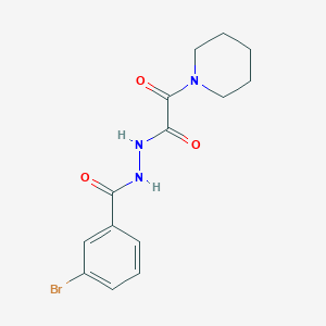 Chemical structure of MMB-5Br-INACA