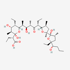 Chemical structure of Inostamycin A (sodium salt)