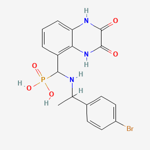 Chemical structure of NVP-AAM077