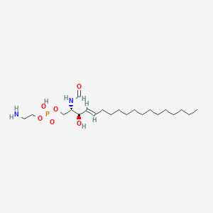 Chemical structure of Ceramide Phosphoethanolamine (bovine)