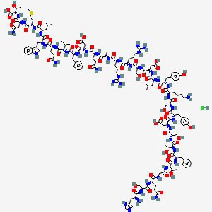 Chemical structure of Glucagon (hydrochloride)
