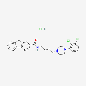 Chemical structure of NGB 2904 hydrochloride
