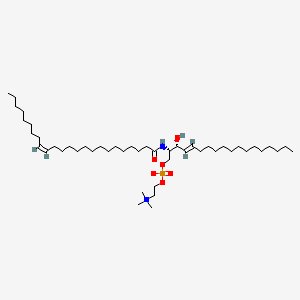Chemical structure of 24:1 SM