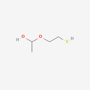 Chemical structure of Hydroxy-PEG2-Thiol