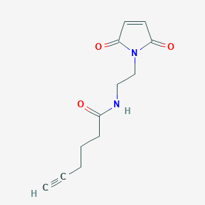 Chemical structure of Alkyne maleimide