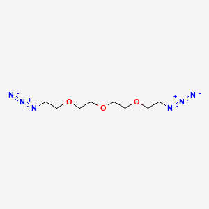 Chemical structure of Azide-PEG4-Azide