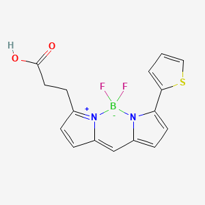 Chemical structure of BDP 558/568 carboxylic acid
