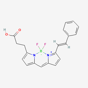 Chemical structure of BDP 564/570 carboxylic acid