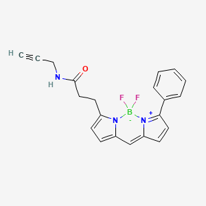 Chemical structure of BDP R6G alkyne