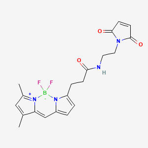 Chemical structure of BDP FL maleimide