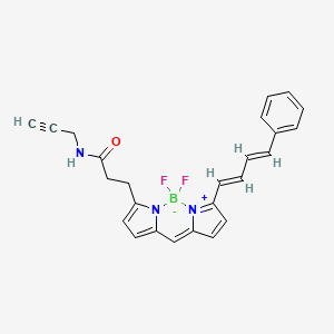 Chemical structure of BDP 581/591 alkyne