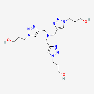 Chemical structure of THPTA ligand