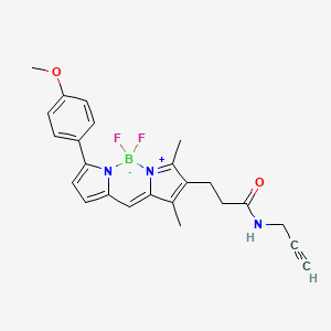 Chemical structure of BDP TMR alkyne