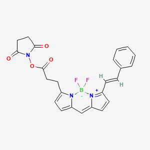 Chemical structure of BDP 564/570 NHS ester