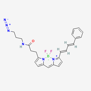 Chemical structure of BDP 581/591 azide