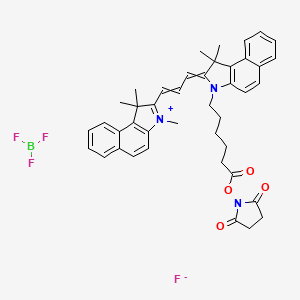 Chemical structure of R6G alkyne, 6-isomer