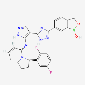 Chemical structure of BDP 650/665 azide
