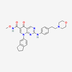 Chemical structure of R6G azide, 5-isomer