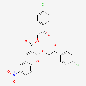Chemical structure of JOE alkyne, 6-isomer