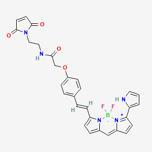 Chemical structure of BDP 650/665 maleimide