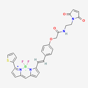 Chemical structure of BDP 630/650 maleimide