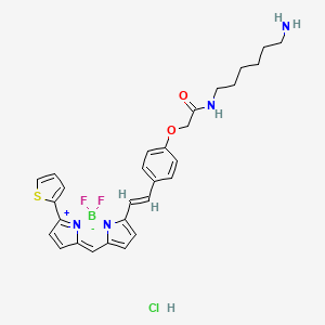 Chemical structure of BDP 630/650 amine