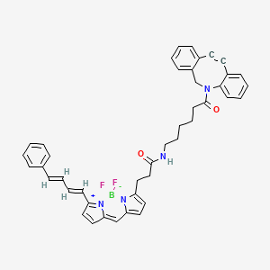 Chemical structure of BDP 581/591 DBCO