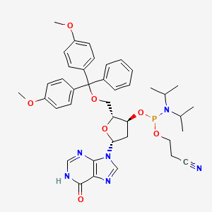 Chemical structure of Inosine (dI) phosphoramidite