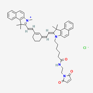 Chemical structure of Cyanine7·5 maleimide