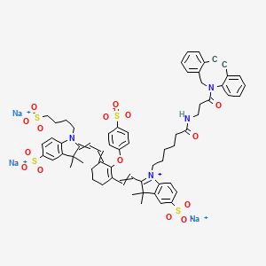 Chemical structure of IRDye® 800CW, DBCO