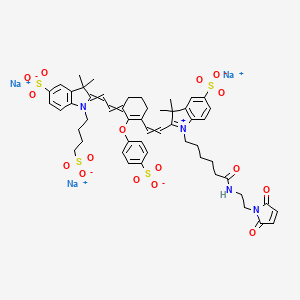 Chemical structure of IRDye 800CW maleimide