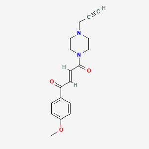 Chemical structure of JP-2-196 alkyne