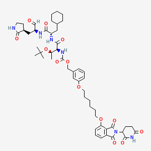 Chemical structure of MPD 2