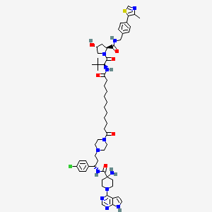 Chemical structure of MS 143