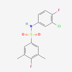 Chemical structure of TAC