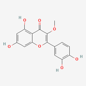 Chemical structure of 3-Methoxyluteolin