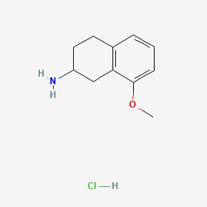 Chemical structure of 5-HT1A modulator 2 hydrochloride