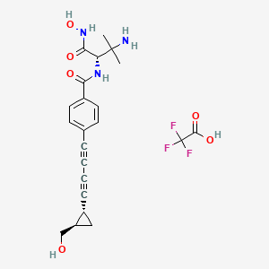 Chemical structure of ACHN-975 TFA