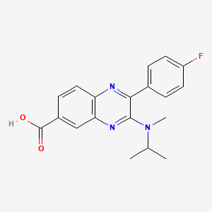 Chemical structure of BioE-1115
