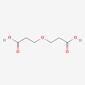 Chemical structure of Bis-PEG1-acid