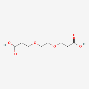 Chemical structure of Bis-PEG2-acid