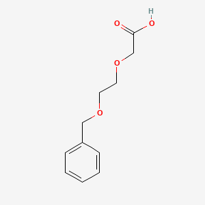 Chemical structure of BnO-PEG1-CH2COOH