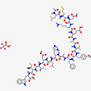 Chemical structure of BQ-3020 TFA